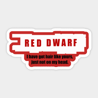 Red Dwarf Sticker